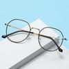 1 шт. Новая неправильной формы металлическая оправа для очков для мужчин и женщин, для дня и ночи, с фотохромными линзами, блокирующими синий свет