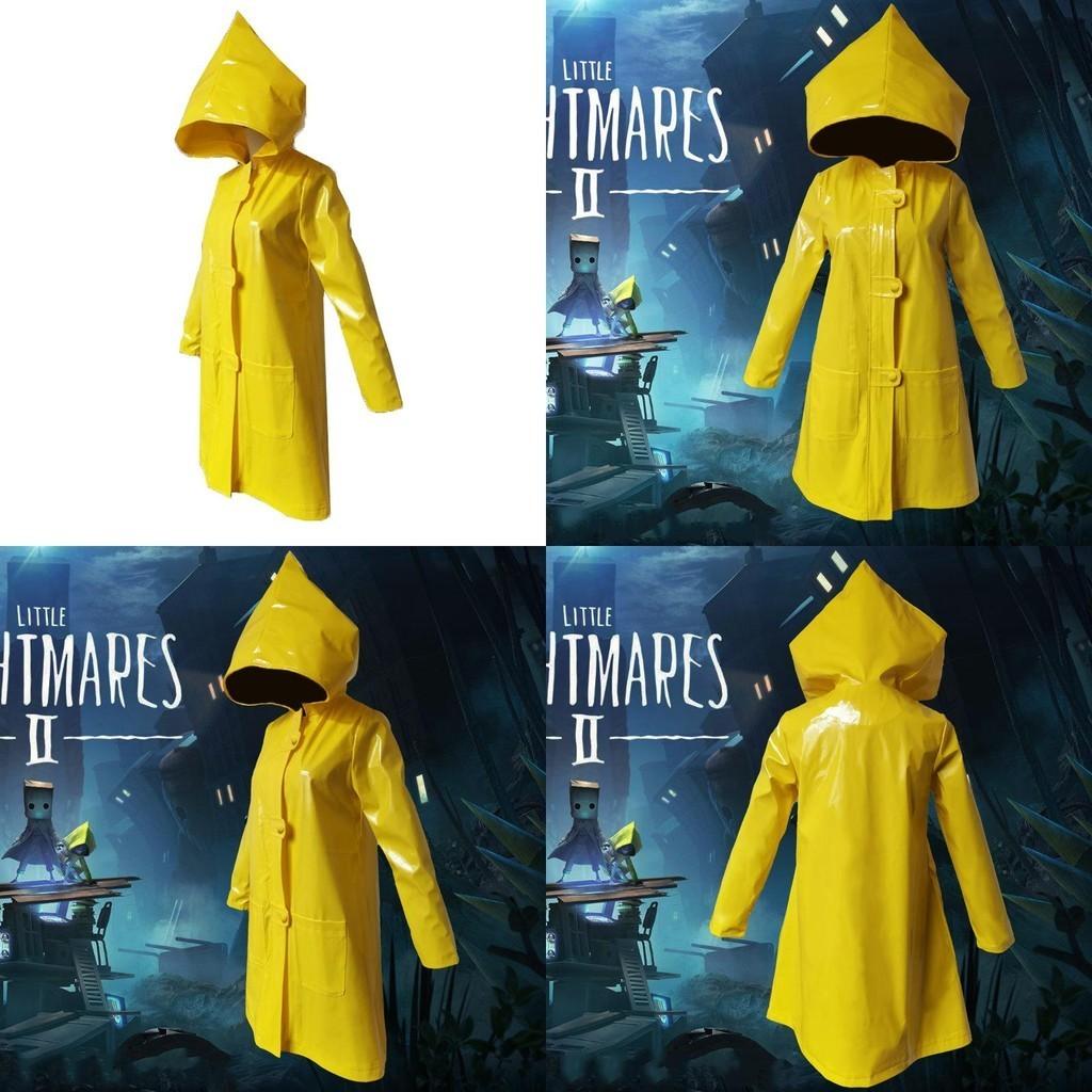 Прочный костюм для косплея Little Nightmares 2 Six, желтая куртка для Хэллоуина