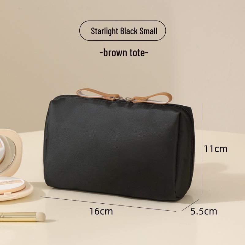 Korean Style Portable Mini Makeup Bag & Coin Purse - Women's Travel Cosmetic Storage