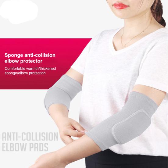 1 пара накладок на руку, дышащие, удобные, теплые, губчатые, защитные налокотники для спорта и фитнеса
