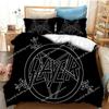 Slayer Heavy Metal Band Music Одеяло Постельное белье, пододеяльник Постельный комплект Одеяло Чехол Наволочка, размер King Queen Постельное белье для мальчиков