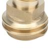 Solid Brass Propane Tank Adapter Converts POL to QCC1/Type1 For LP Tank Service Valve POL to QCC1 Adapter Quick Connect