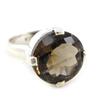 Серебряное кольцо с дымчатым топазом 'Heaven'