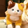 Cuddly Lifelike Cat Doll Lovely Simulation Stuffed Cat  Desktop Decoration