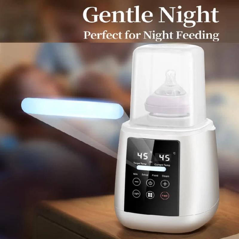 Многофункциональный подогреватель молока для одной бутылочки, стерилизатор для детских бутылочек, подогрев грудного молока, постоянная температура, подогреватель горячего молока