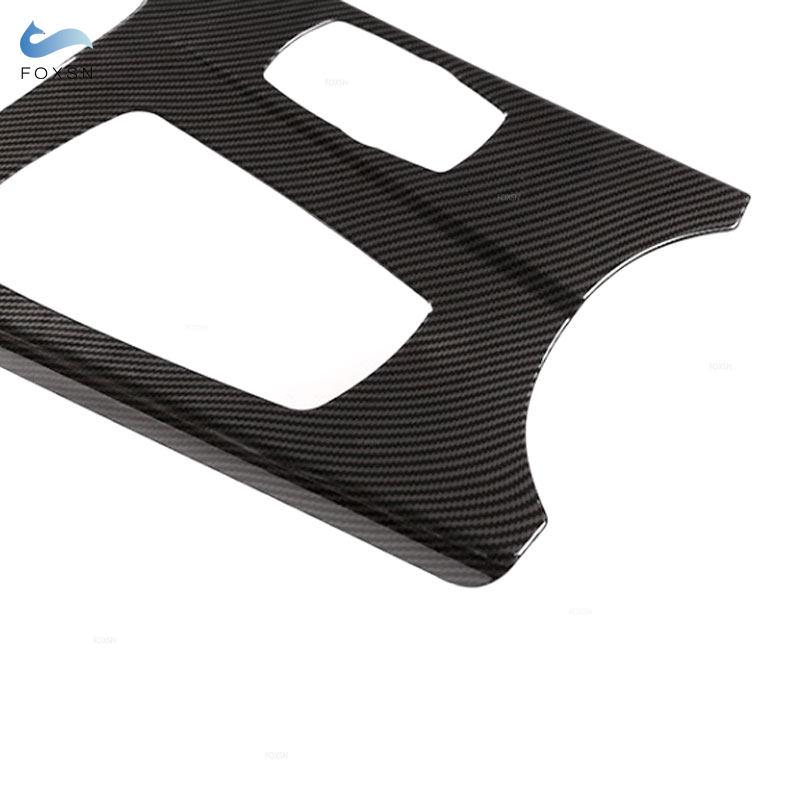 Car Center Console Control Gear Shift Panel Cover Trim For BMW X3 F25 X4 F26 2011 2012 2013 2014-2017 Carbon