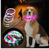 New Led Luminous Dog Collar PVC Waterproof , For Large Medium Small Dogs Collar Usb Light Night Safety Pet Glowing Accessories