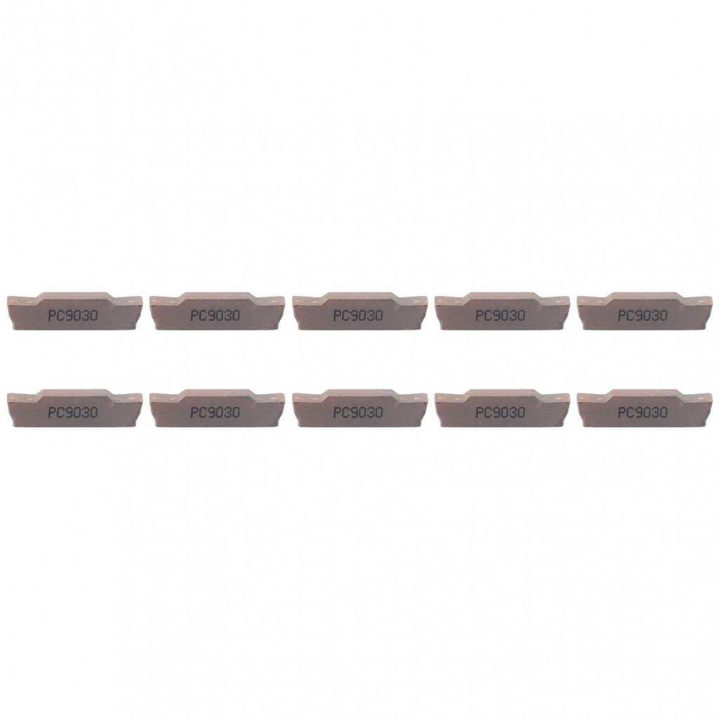 10 X MGMN300-M PC9030 твердосплавная пластина для отрезного инструмента MGEHR/MGIVR, новые