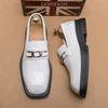 Мода 2024 года, горячая распродажа, классические мужские оксфорды, мужские мокасины ручной работы, кожаные удобные туфли для отдыха, мужские нескользящие туфли для вождения