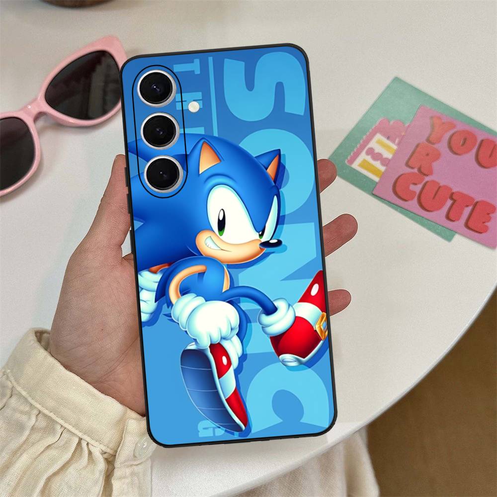 Supersonic Capability S-SonicS Movie Phone Case For Samsung S 24 Fe 25 Ultra Plus 20 Lite 21 30 22 23 24 22 Ultra 5G Fundas
