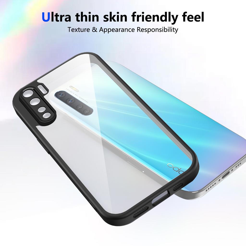 Чехол для Oppo A91 Чехол для телефона OPPO F15 Чехол для oppo Reno3 4G a91 Воздушная подушка Ударопрочный Силиконовый бампер Прозрачная Матовая задняя крышка Жесткий