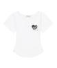 MUCENT Veint Heart Camo V-Neck Short Sleeve T-Shirt (3 Colors)