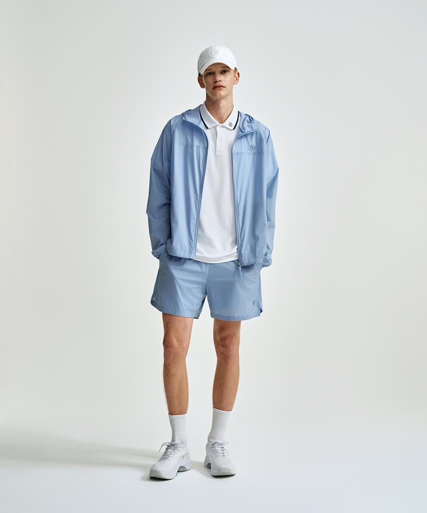 Мужская легкая тканая куртка Sergio Tacchini M Comfortcool (L.Индиго)
