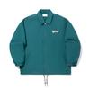 Li Ning X Sam Taylor Collaboration Comfortable Simple Loose Casual Polo Jacket Men Jacket Dark-Reef-Green AFDV845-2