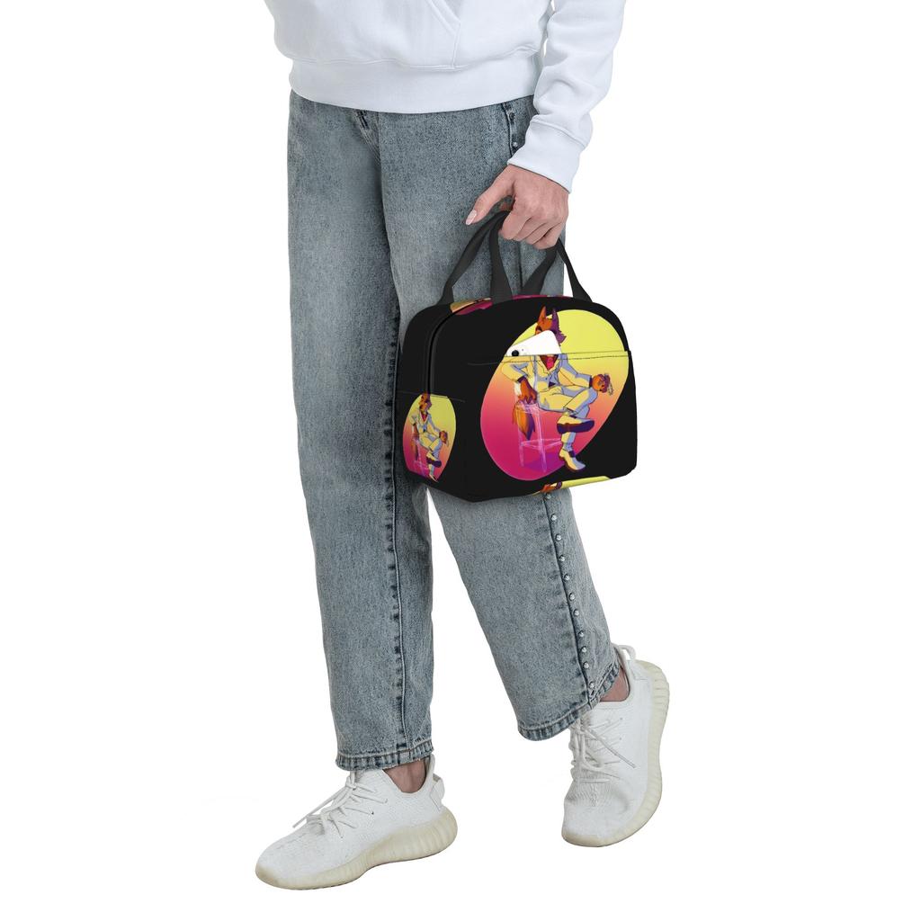 Custom Bad Guys Lunch Bag Men Women Warm Cooler Insulated Lunch Boxes for Adult Office