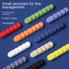 Self-adhesive Adhesive Cable Holder Clips Multi-function Wire Winder Desk Organizer Holder