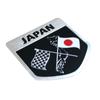 Flag Shield Emblem Metal Badge Car Truck Motorcycle Body Bumper Garnish Styling Sticker Car Accessories