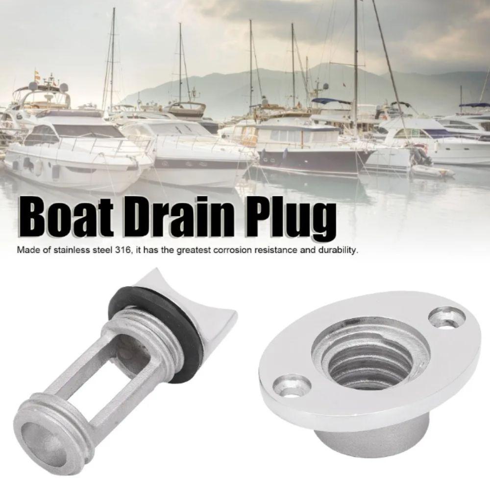 Rubber Material Bung Hole Round Shape Marine Hardware Hardware Accessories Drain Plug Dinghy Boat