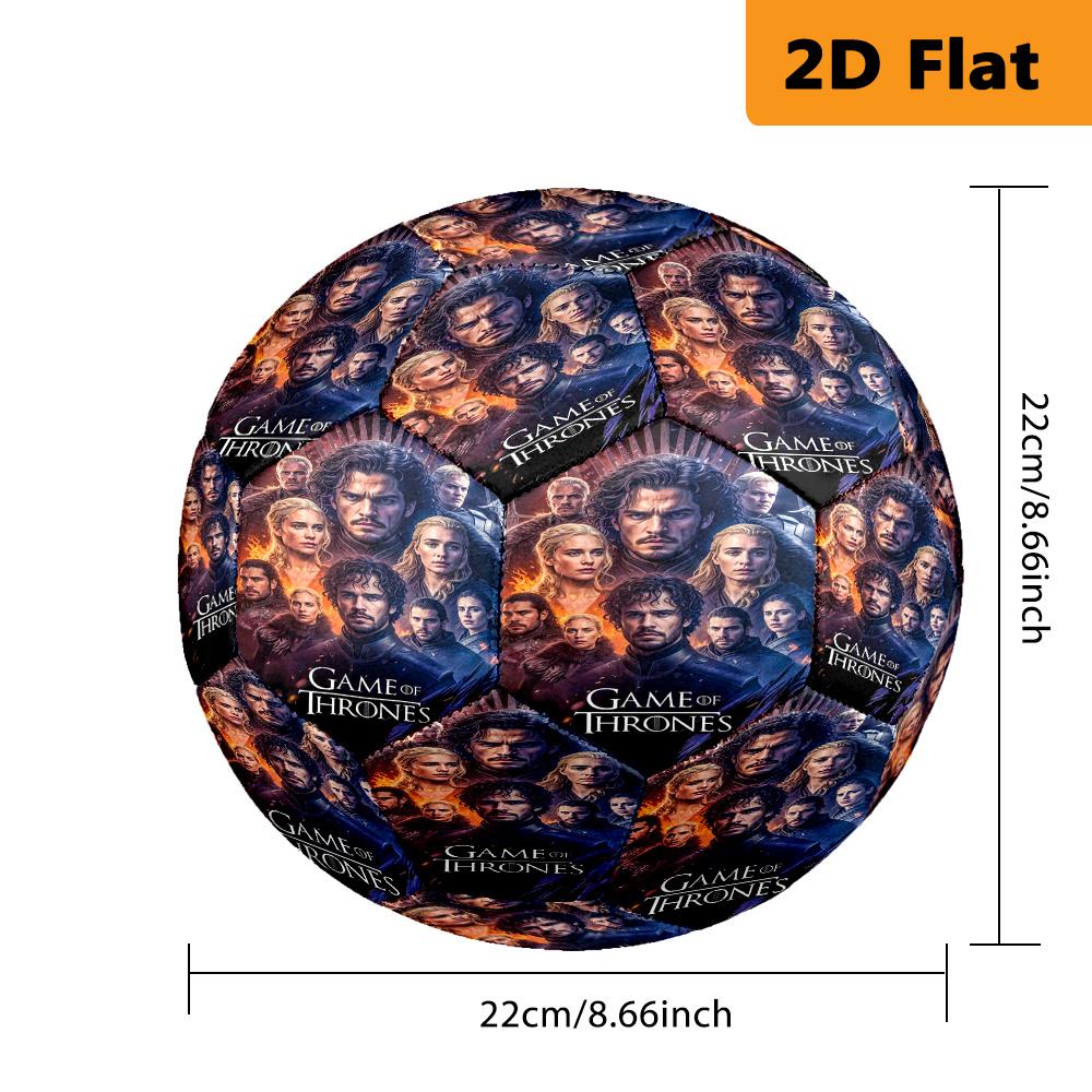 Power, Intrigue, Legacy Westeros Soccer Ball Suitable for both training and competition Outdoor sports Wear-resistant and slip-resistant