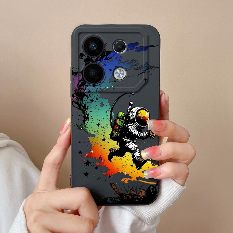 Чехол для Infinix GT 10 20 Pro Модный дизайн Мягкая задняя крышка из жидкого силикона Для Infinix GT10 GT20 Pro Защита камеры Бампер