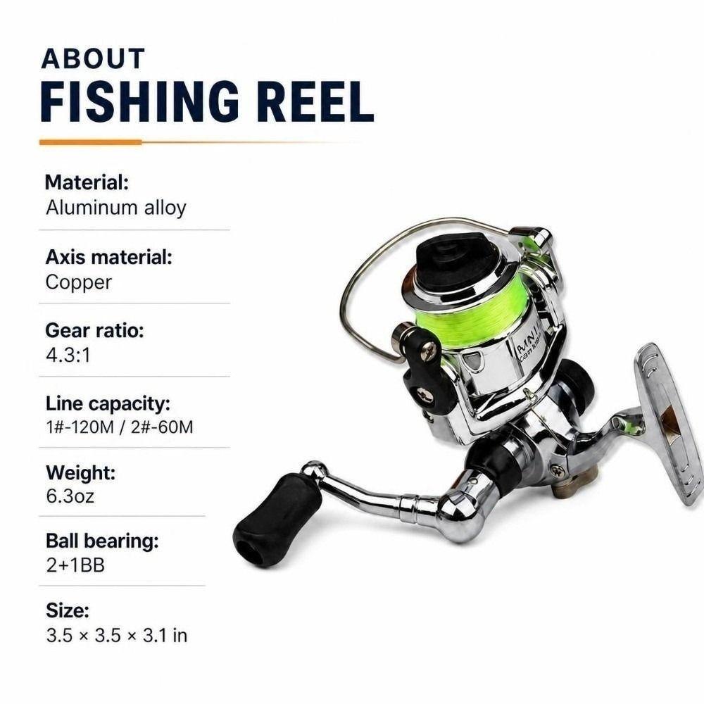 Collapsible Fishing Pole Kit Pen Shape Fishing Rod Set Fishing Reel Combo Saltwater Fishing