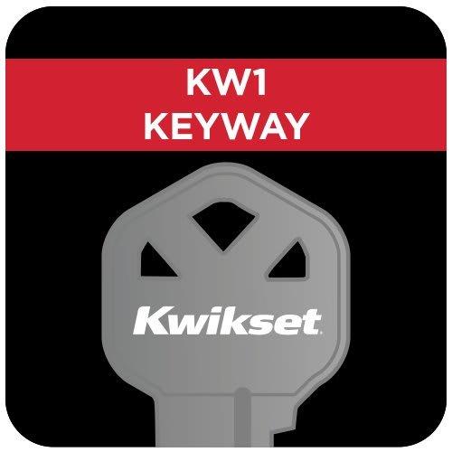 Kwikset Dakota Single Cylinder Handleset w/Tylo Knob Featuring SmartKey In Polished Brass