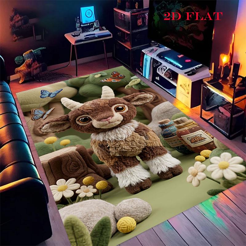 Mild Serenity Carpet Rug for Living Room Bedroom Home Sofa Decoration,Kids play Nonslip Floor Mat