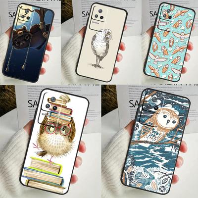 Милый мультяшный чехол с совой для Xiaomi 14 13 Ultra 12 Lite 11T 12T 13T Pro POCO M6 X3 X5 X6 Pro F3 F5 M5s