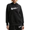 Спортивная одежда Phoenix Fleece с логотипом-надписью, худи с длинным рукавом свободного кроя, женский топ IM9644-010