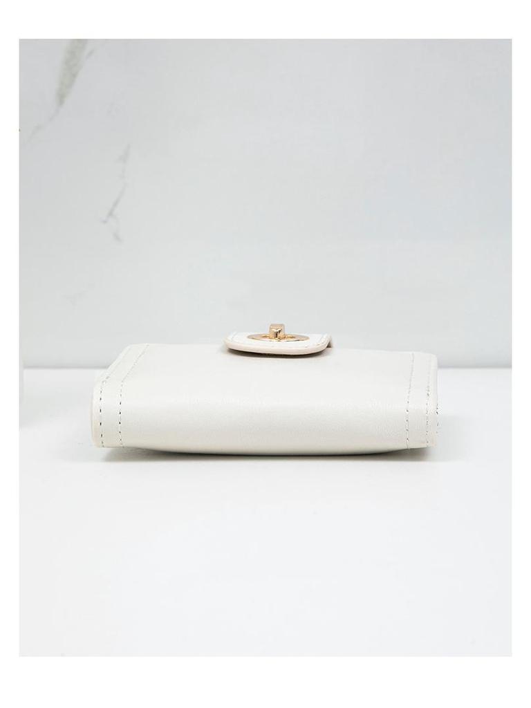 Короткий женский кошелек в японском и корейском стиле — простой, однотонный, тонкий, высококачественный, многофункциональный, модный для студентов