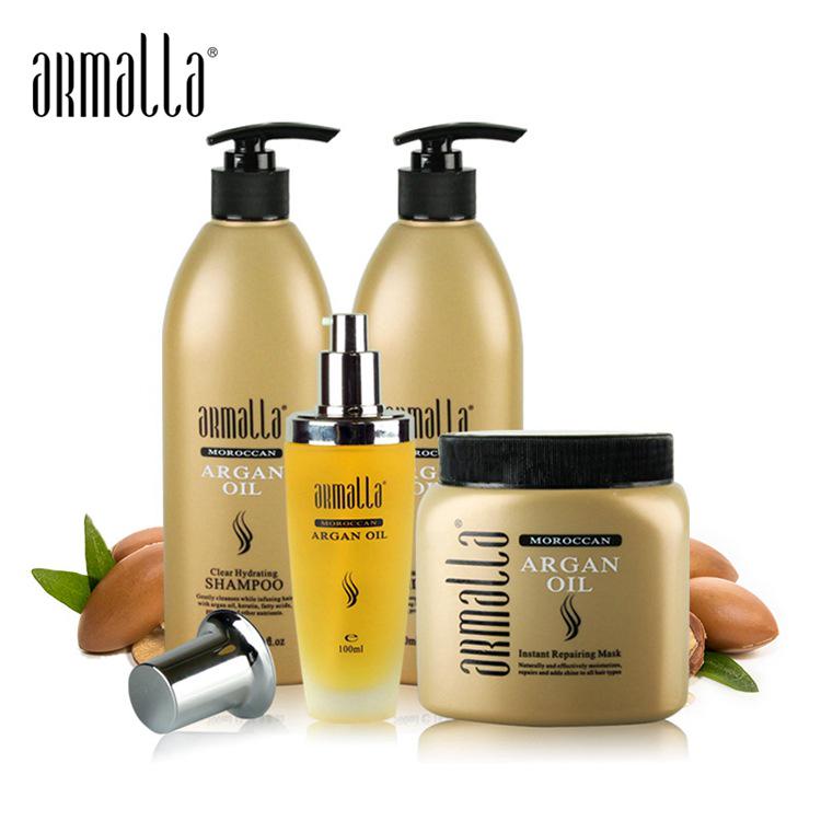 Armalla Moisturizing Shampoo & Conditioner for Damaged Hair - English Packaging