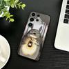 Мультяшный чехол для телефона T-Totoro-ES для Samsung S26, S25, S24, S23, S22, S21, S20, S30, Ultra, Plus, Fe, Note, 5G Черный чехол