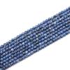 Синие базальтовые бусины из натурального камня 4 мм для аксессуаров к DIY-украшениям
