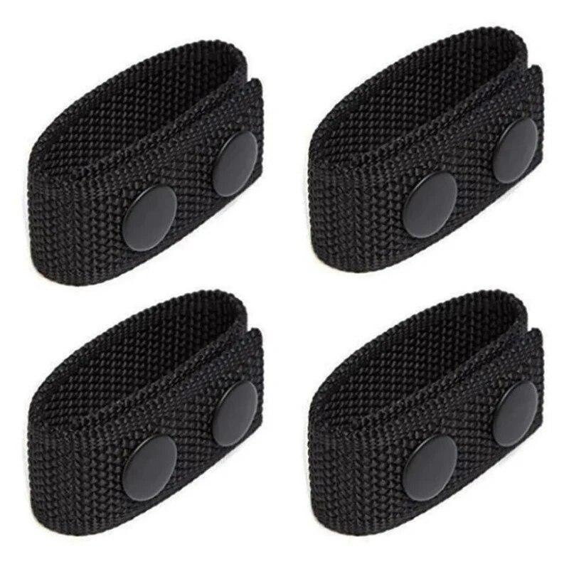 4Pcs Multi Functional Tactical Belt Double Nylon Buckle Portable Belts Accessory Equipment Outdoor Sports Accessory Fixed Buckle