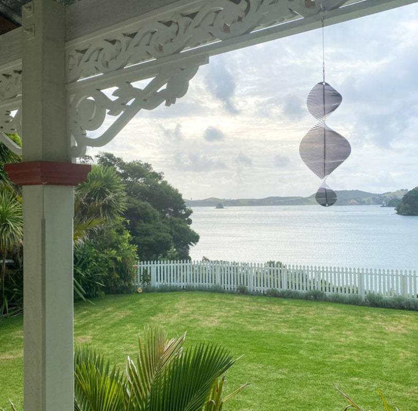 3D Metal Wind Spinner Helix Spinners Outdoor Garden Yard Hanging Decor Ornament