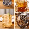 Iridescent Bubble Glass Candle Holder, Vintage Textured Vase for Home Decor & Wedding Centerpieces