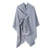 Cashmere Imitation Cloak Shawl Solid Color Windproof Soft Warm Ladies Shawl Jacket Women Autumn Winter Scarf Shawl