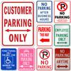 Metal Tin Signs Parking Only Wall Decoration Plaque Vintage Art Poster Iron Painting for Man Cave Home Cafe Garden Club Bar