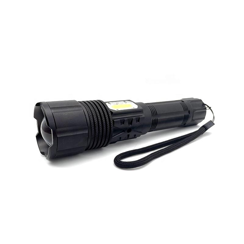Rechargeable Tracker Waterproof Camping Marine Portable Search Two Colors 3Aa Battery Powered Flickering Flame Torch