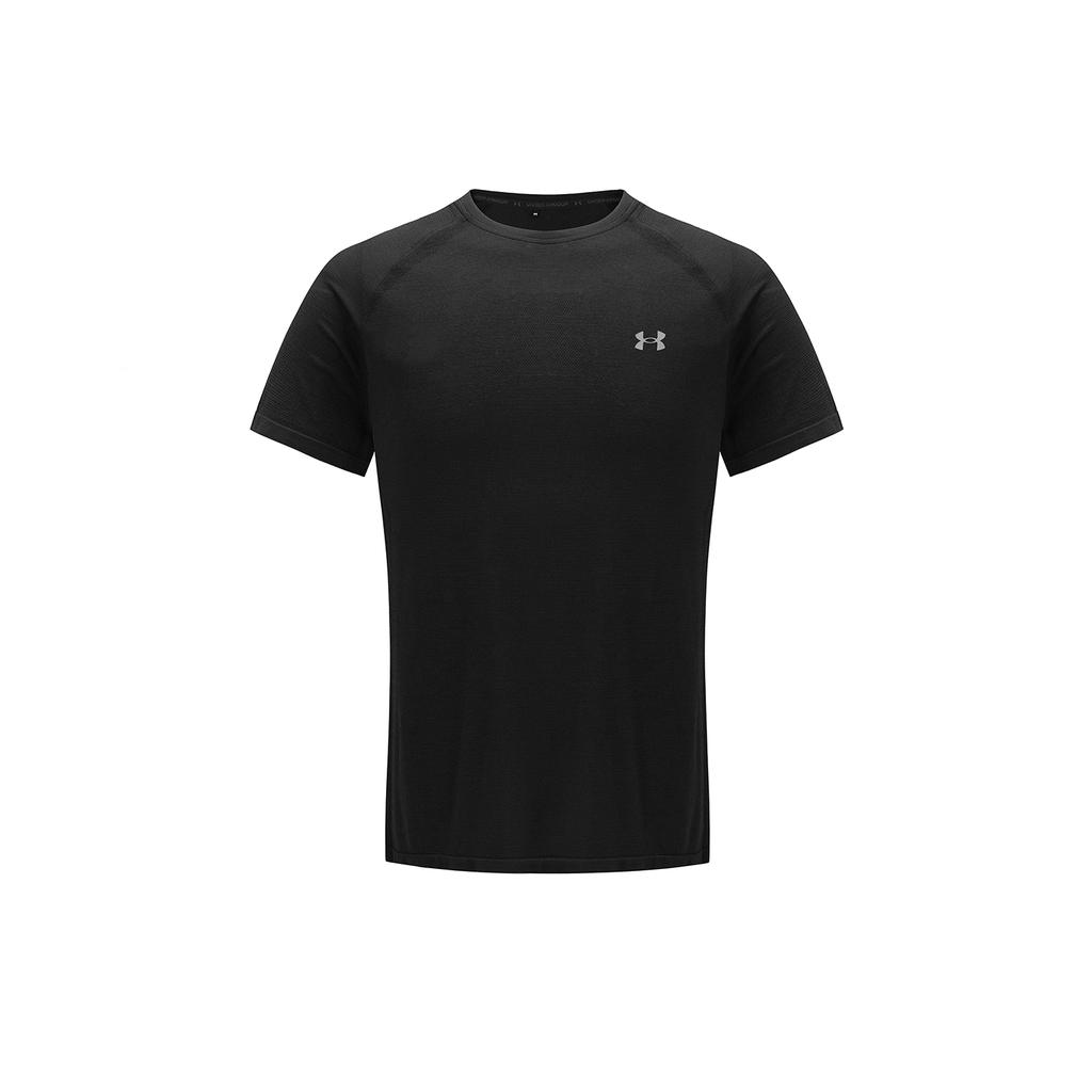 Under Armour Уличный базовый слой Облегающий спортивный повседневный Круглый вырез Высокоэластичный Дышащий Футболка с коротким рукавом Быстросохнущий Топы Унисекс 15314208S