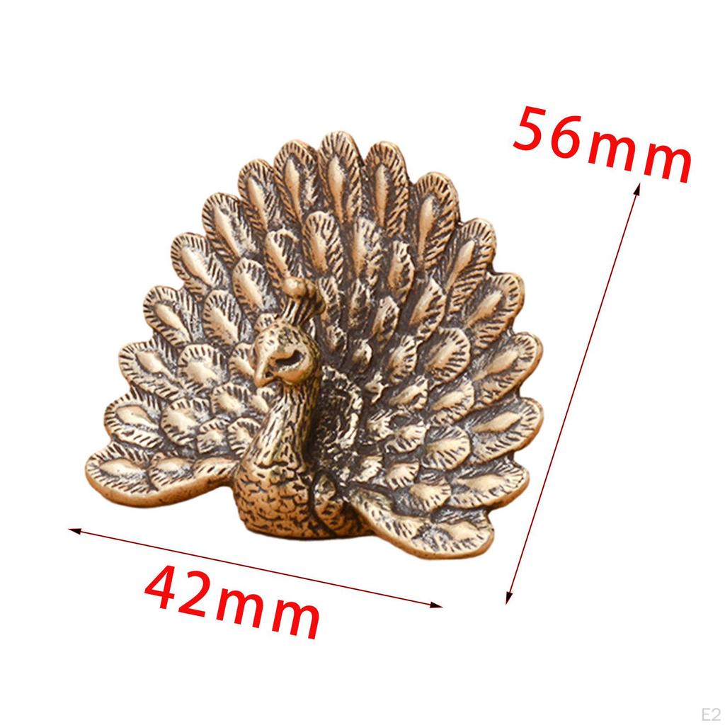 Статуя павлина орнамент художественный декор книжная полка свадебный подарок украшения для дома настольный шкаф фигурка