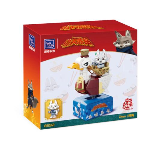 Kung Fu Panda Zhen On SkateKart Buildable Figure