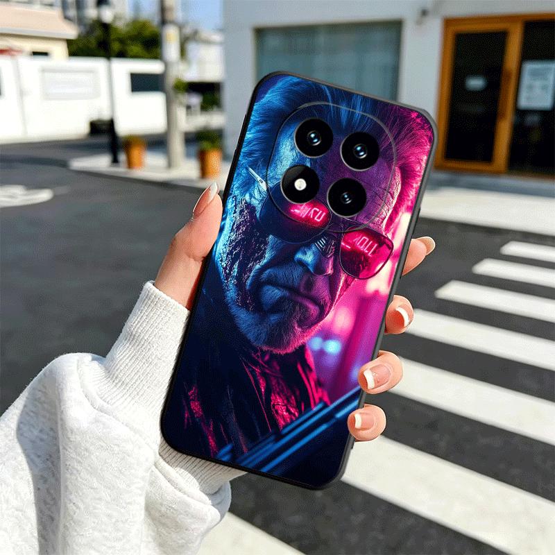 Terminator Arnold Schwarzenegger Soft Phone Case for Xiaomi Redmi Note 12 13 14 15 Pro Plus 11 12S 11S 11T 10 4G Black Cover Bac