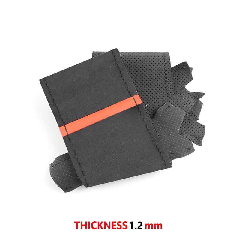 Автомобильный замшевый чехол на руль для BMW M Sport F10 F11 F12 F13 F20 F22 F30 F31 F32 F34 F36 F48 F39 F25 F26 F15