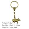 Valentine's Day Personalized Keychain Cat Dog Rabbit Keychains Home Garden Men's Keychain