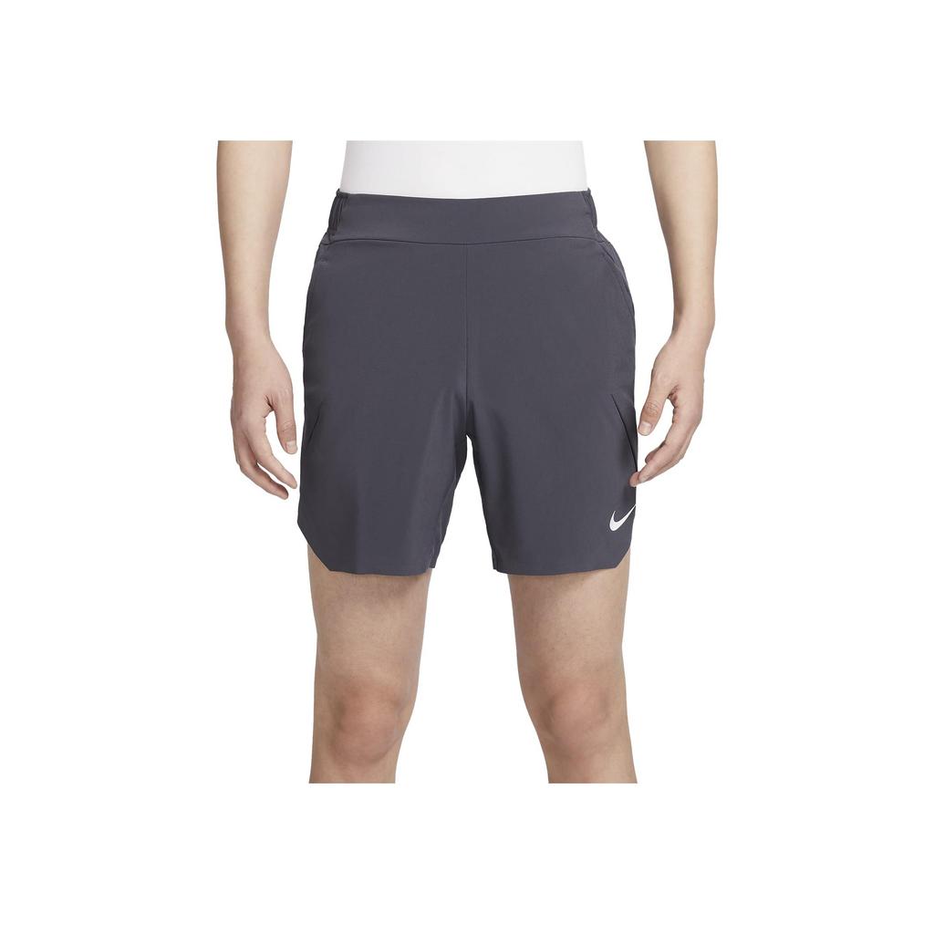 Nike Dri-FIT Solid Straight-Leg Athletic Shorts Men Bottoms Phantom-Iron DV0705-015