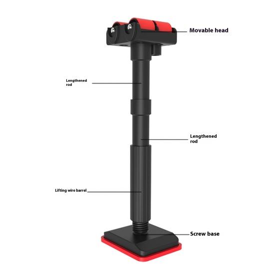 1/2 шт. Телескопические подъемные кронштейны Высокая несущая способность Высокая устойчивость Регулировка высоты Экономия труда Подъем