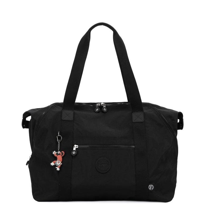 Women Lightweight Large-Capacity Travel Bag Handbags Female Nylon Shoulder Beach Bag Girl Top-handle Casual Tote Purse