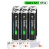 Cityork 1,5 В USB литий-ионные аккумуляторы типа AA+AAA AAA 1200 мВтч AA 3000 мВт литиевая батарея 1,5 В AA AAA с USB-кабелем