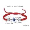 Turkish Blue Evil Eye Handmade Braided Red Black Rope Bracelet For Women Men Lucky Friendship Jewelry Adjustable Couple Bracelet